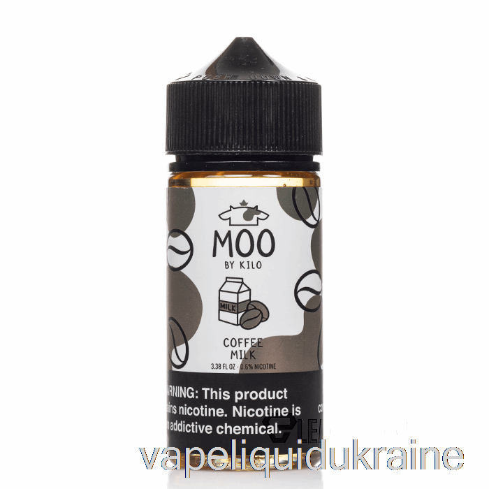 Vape Ukraine Coffee Milk - MOO E-Liquids - 100mL 0mg